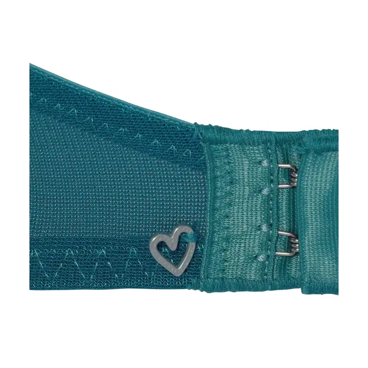 【SALE】チャーミングラマー ノンワイヤー ブラジャー サマーシアー, グリーン, product image number 1