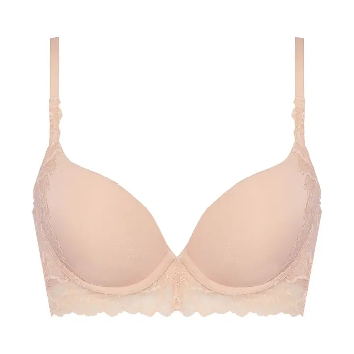【SALE】ナチュラルユーブラ スムースタイプ ブラジャー ガーデニアウィスパー, ベージュ, product image number 0