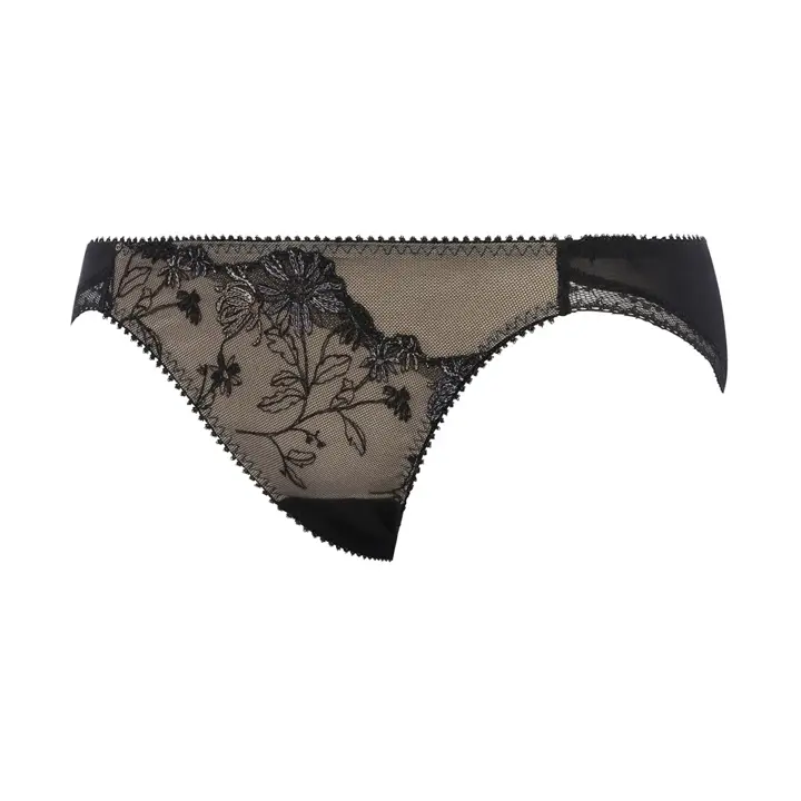 【SALE】レギュラーショーツ グレースフルフラワー, ブラック, product image number 2