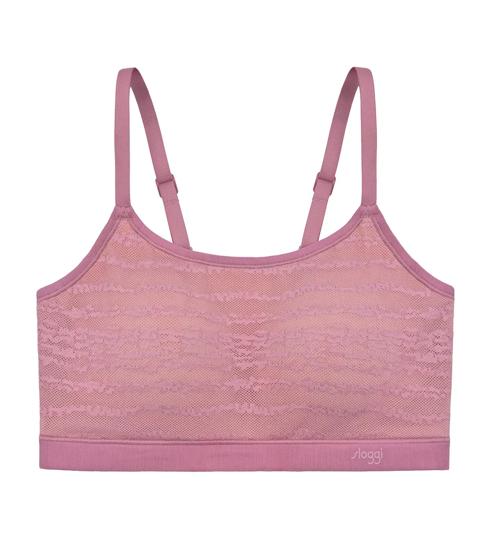 Triumph Free Evolve เสื้อชั้นในแบบคัพบาง - Date night pink - แผ่นดันทรงบาง