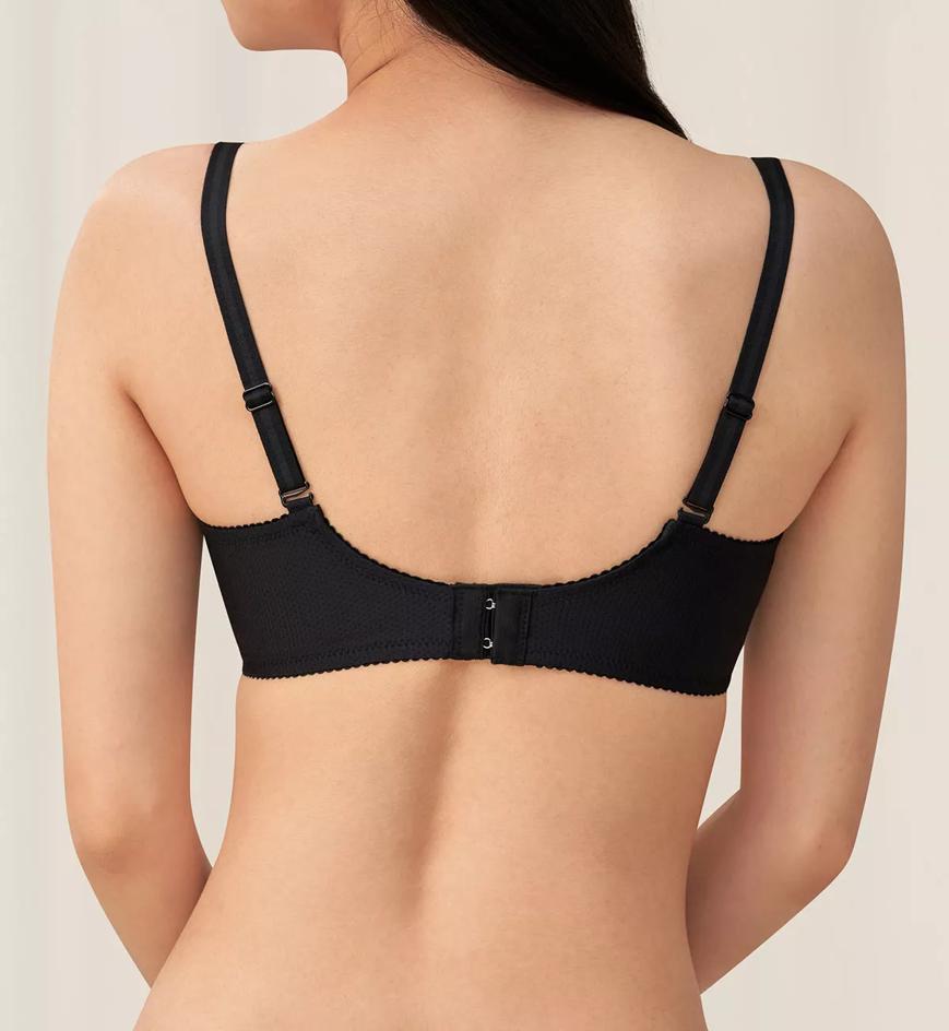 Triumph Pure Invisible 系列軟鋼圈薄墊胸圍 - Black - T-恤胸圍