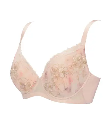 小さくしたいブラ 無理なく着やせ635 ブラジャー(パッドなし)