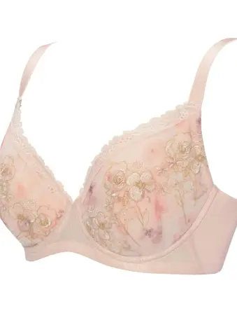 小さくしたいブラ 無理なく着やせ635 ブラジャー(パッドなし)