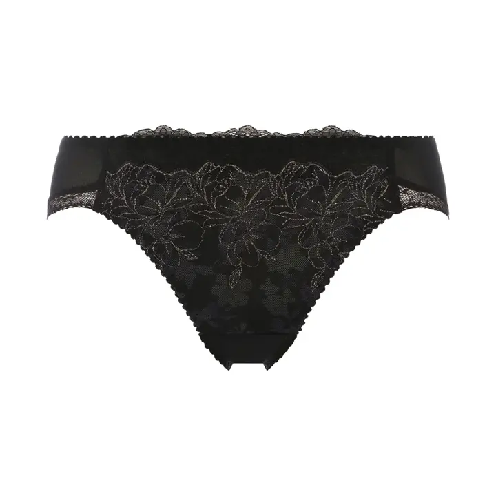 【SALE】レギュラーショーツ ハーバルガーデン, ブラック, product image number 0