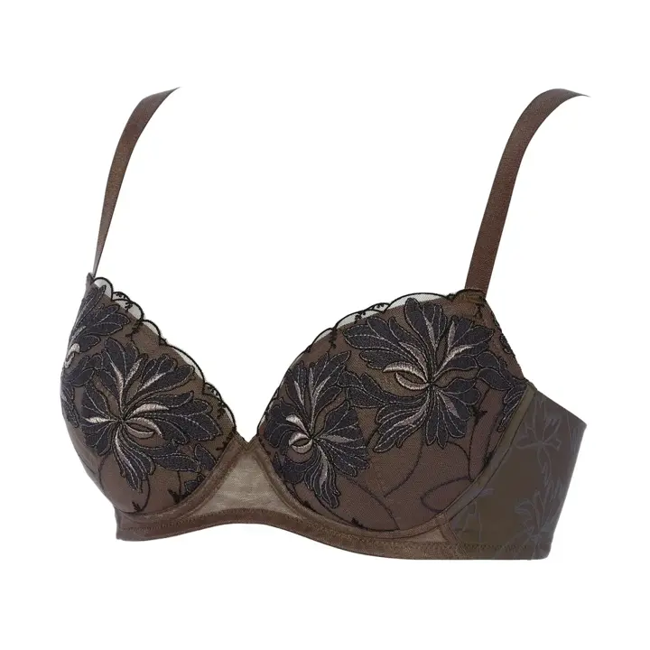 【SALE】トリンプ プレミアム ゴールドレーベル4003 ブラジャー, ブラウン, product image number 2