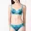 【SALE】恋するブラ(R)583 ブラジャー, グリーン, model image number 1