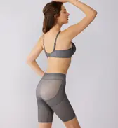 トリンプ プレミアム ゴールドレーベル4006 ロングガードル【一部カラーSALE】, グレー, model image number 4