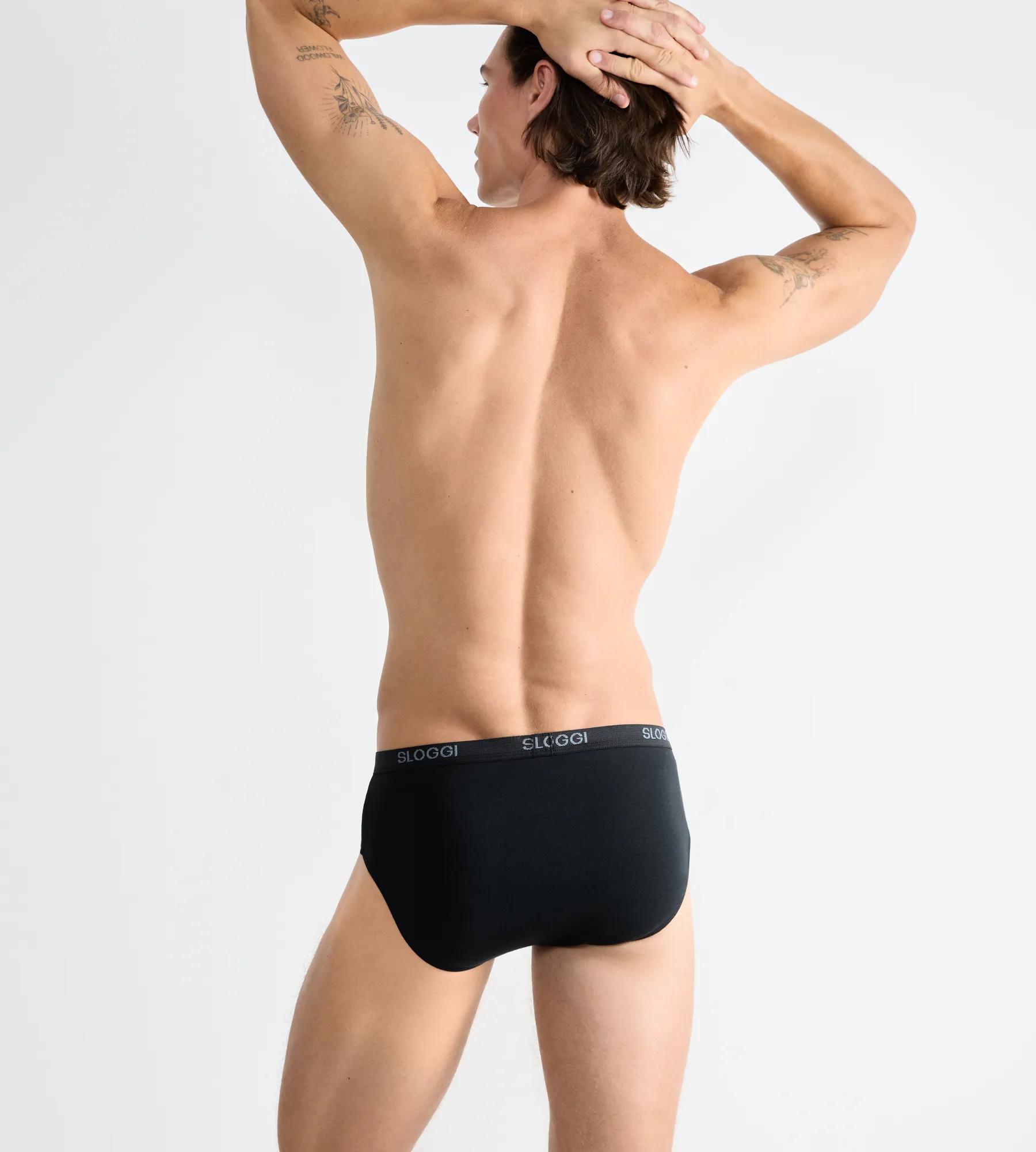 sloggi men Basic Midi Brief Image 2