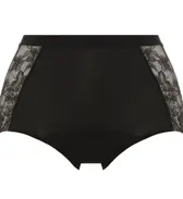【SALE】トリンプ7010 サニタリーショーツ(はきこみ深め), ブラック, product image number 0