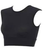 【SALE】スロギー ゴー オールラウンド クロップ トップ, ブラック, product image number 2