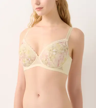 小さくしたいブラ 無理なく着やせ635 ブラジャー(パッドなし)
