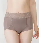 【SALE】パワートライアングル713 綿混フラットマキシショーツ, , model image number 0