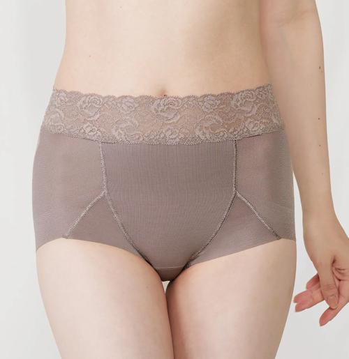 【SALE】パワートライアングル713 綿混フラットマキシショーツ, , model image number 0