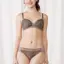 【SALE】天使のブラ(R) スリムライン 極上ライト599 ノンワイヤーブラジャー, ブラウン, model image number 1