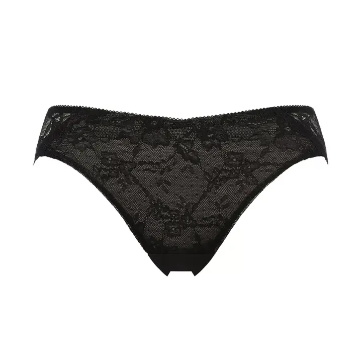 ソフなちゅブラ レギュラーショーツ, ブラック, product image number 0