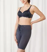 トリンプストーリー607 ロングガードル, グレー, model image number 1