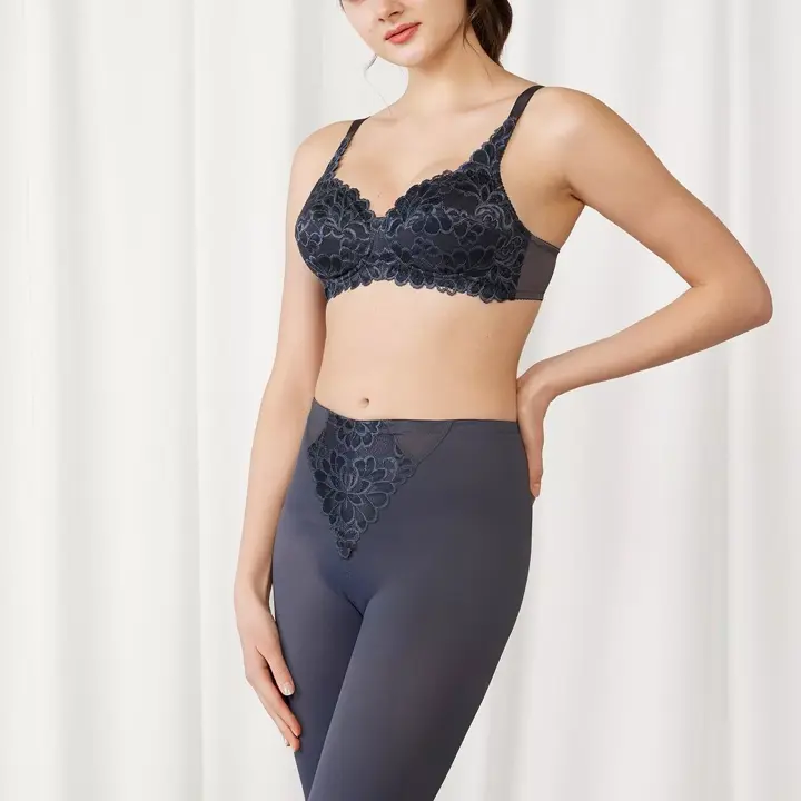 トリンプストーリー607 ロングガードル, グレー, model image number 1