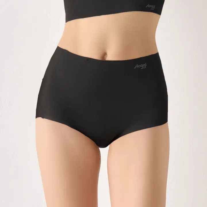 【WEB限定】綿混タイプ(スロギーG028)　マキシショーツ, ブラック, model image number 0