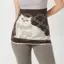 【SALE】スロギー  “ほっ”とあったか(ニット柄) ハラマキ, ブラウン, model image number 0