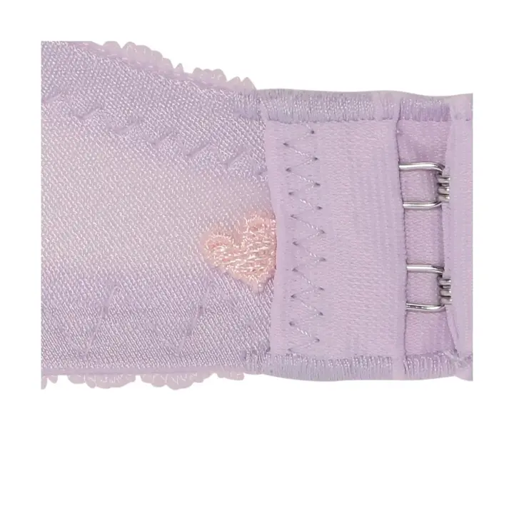 【SALE】夢みるブラ ノンワイヤーエアリー ノンワイヤーブラジャー1 フルブルーム, パープル, product image number 1