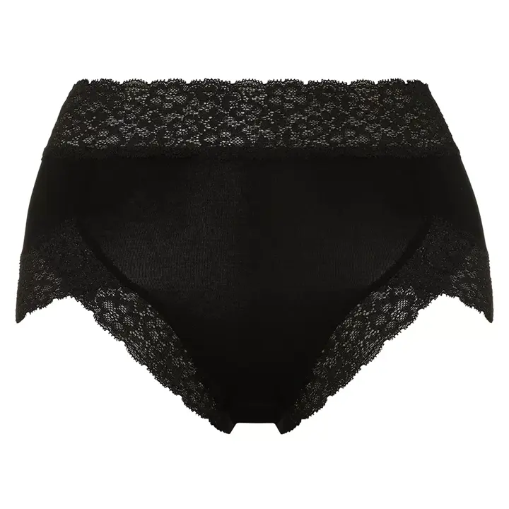 【SALE】SO SOFT7210 はきこみ深めショーツ, ブラック, product image number 0