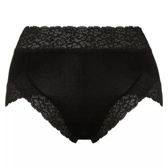 【SALE】SO SOFT7210 はきこみ深めショーツ, ブラック, product