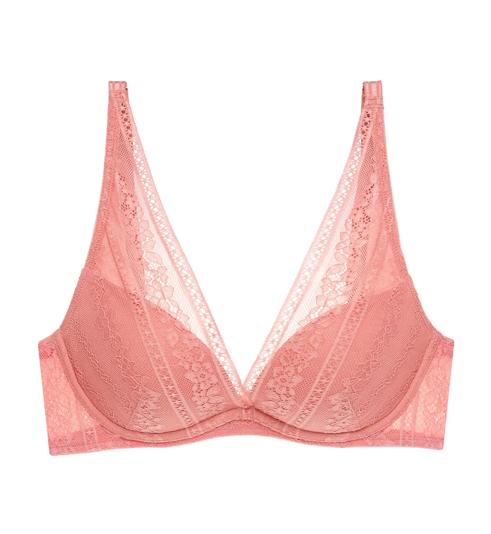 Triumph Aqua Lucky Wired Push Up Bra - Peach blossom - Wired