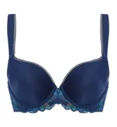 【SALE】恋するブラ(R) サマー565 ブラジャー, ブルー, product image number 0