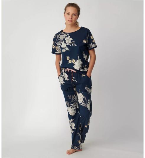 Triumph 夏季睡衣套裝 - Blue combination - 家居服