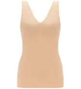 スロギー ゼロフィール(R) 綿混 インナートップ, ベージュ, product image number 0