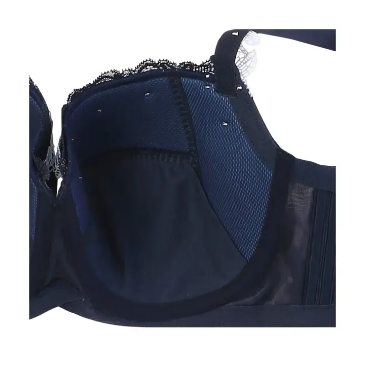 レッドレーベル バイ トリンプ0129 ブラジャー(パッドなし), ブルー, product image number 3