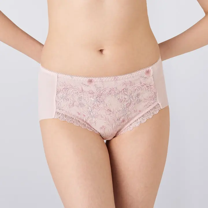 天使のブラ スリムライン644 ボーイズレングス, ピンク, model image number 0