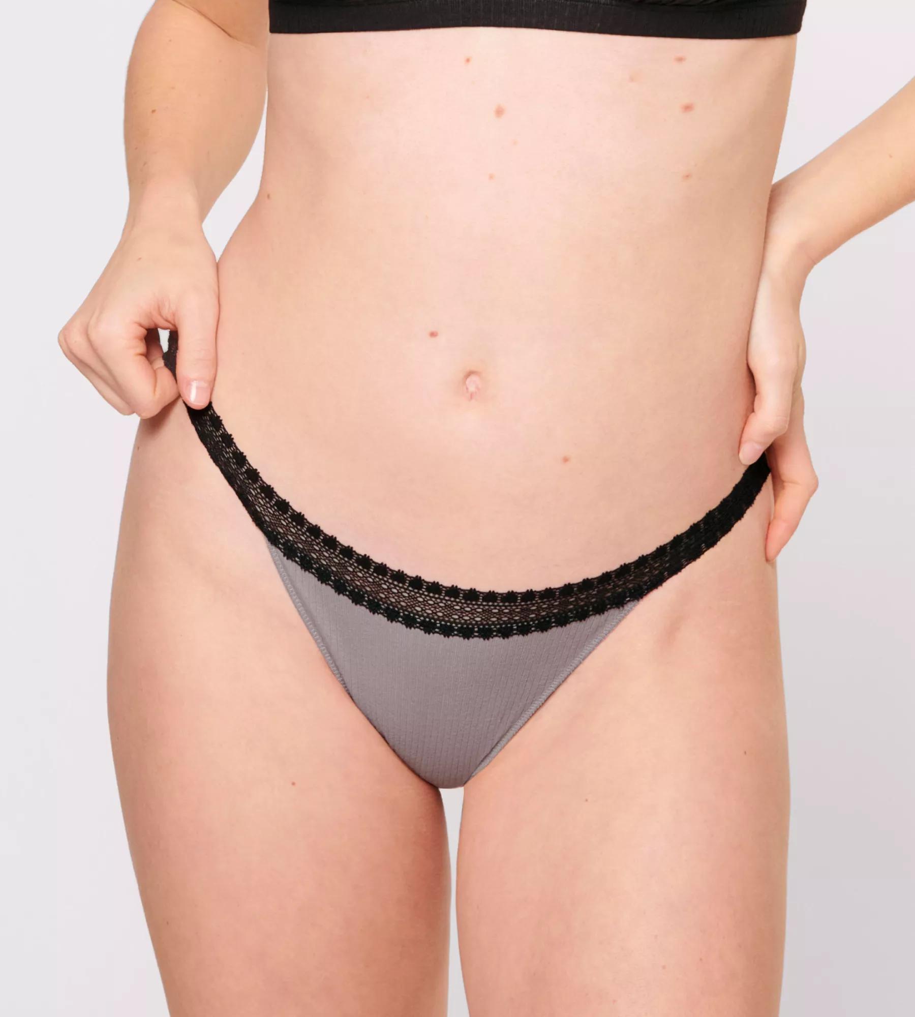 sloggi GO Ribbed H Tanga C2P Brief Image 9