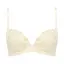 きゅっと寄せブラ ブラジャー チャーミングペタル, ホワイト, product image number 0