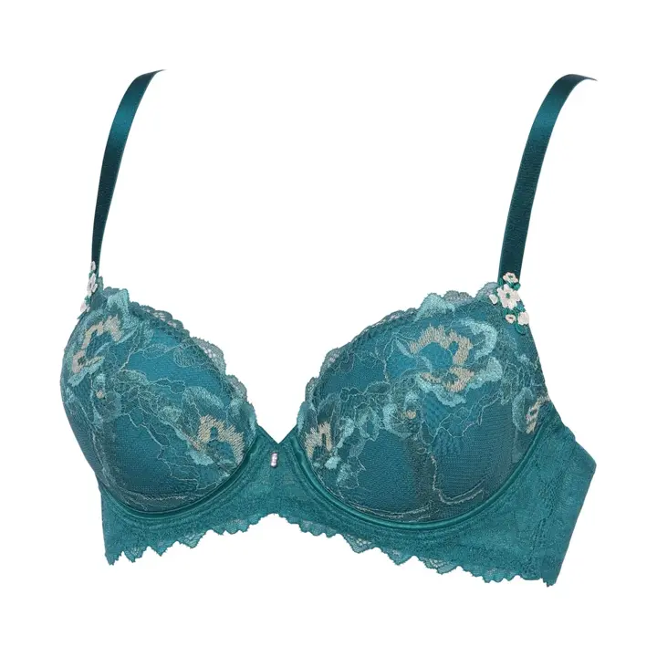 レッドレーベル バイ トリンプ0125  ブラジャー, グリーン, product image number 2