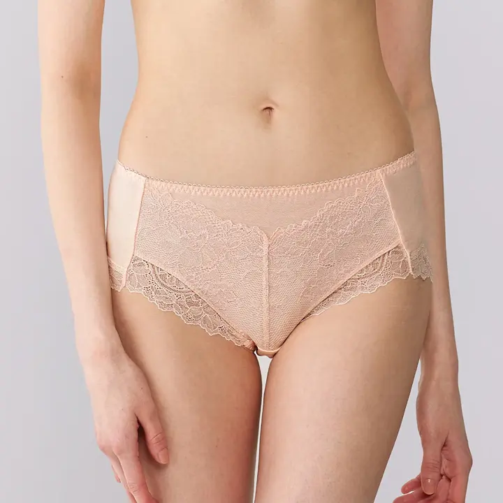 レッドレーベル バイ トリンプ0115 はきこみ深めショーツ【一部カラーSALE】, オレンジ, model image number 0