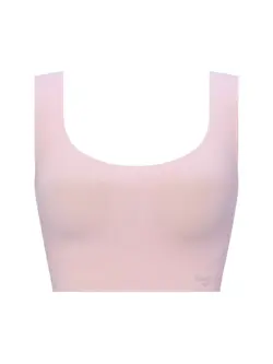 【WEB限定】綿混タイプ(スロギーG028)　カップ付きハーフトップ