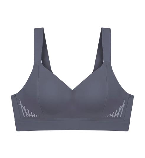 Triumph Sloggi Get Active Padded Bra - Pebble grey - Non-wired Bra