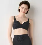 【SALE】トリンプストーリー607 ノンワイヤーブラジャー, グレー, model image number 0