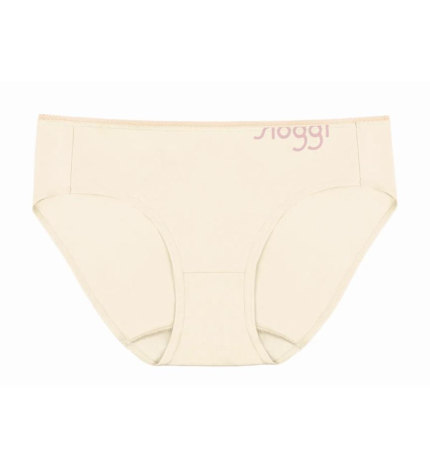 Triumph Quần Lót Midi sloggi GO Cool - Thân Thiện Môi Trường - Frozen cream - Midi Panties