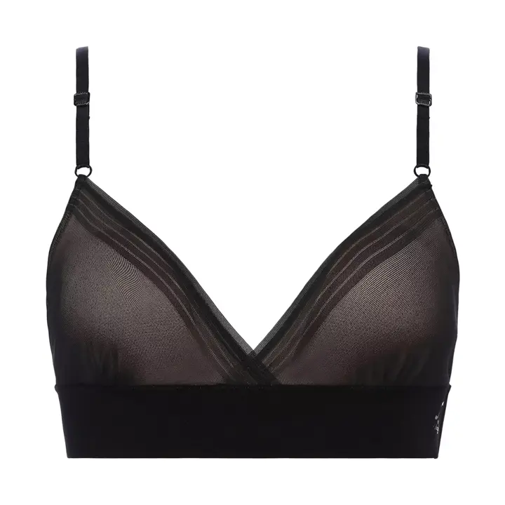 エス バイ スロギー シアー ブラレット, ブラック, product image number 0