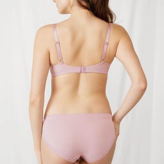 【SALE】癒しのブラ621 レギュラーショーツ, ピンク, model image number 2
