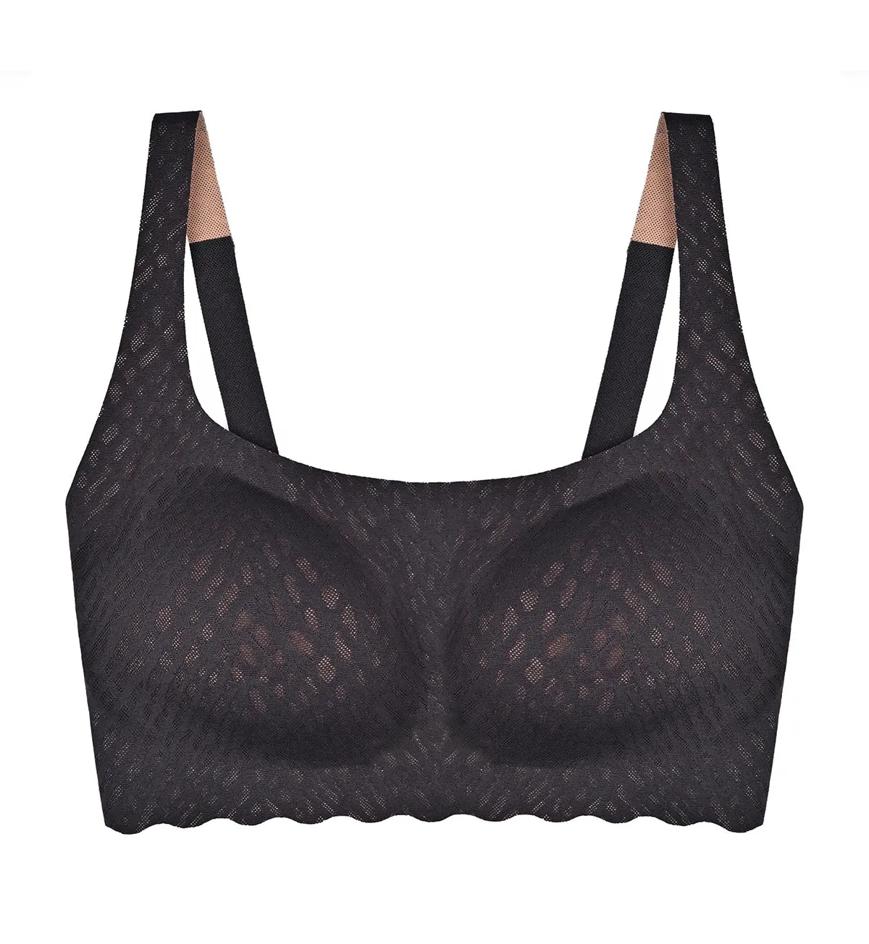 Triumph SLOGGI ZERO FEEL BLISS TOP - Black - Non-wired Bra