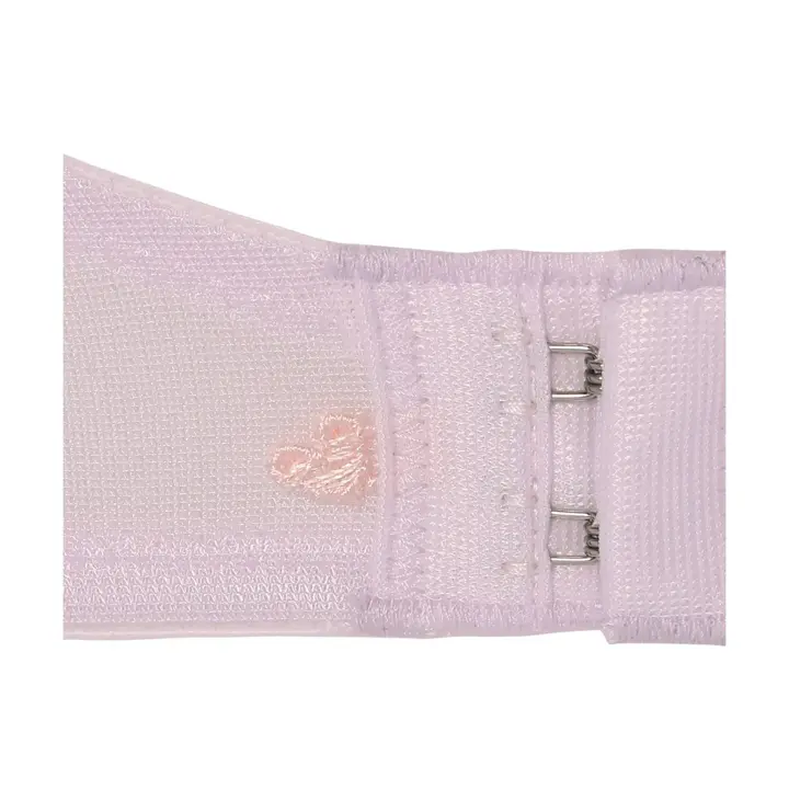 【SALE】チャーミングラマーノンワイヤー ブラジャー リーフフロー, パープル, product image number 1