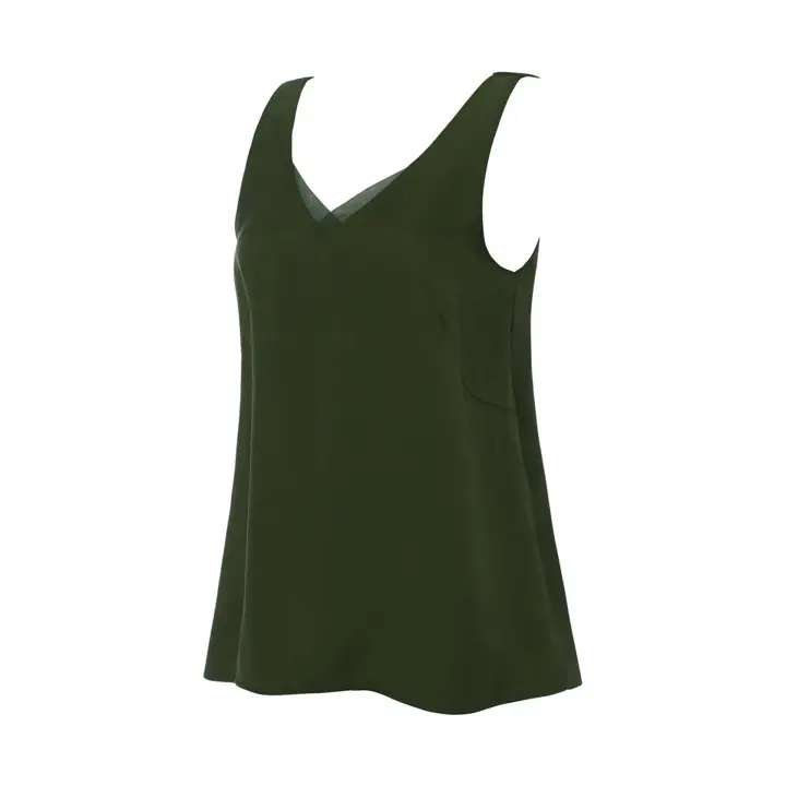 トリンプ |&nbsp;エスバイ サテン タンクトップ, グリーン, product image number 2
