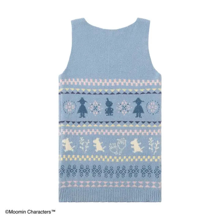 スロギーG073 ムーミン インナートップ, ブルー, product image number 2