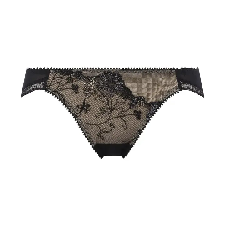 【SALE】レギュラーショーツ グレースフルフラワー, ブラック, product image number 0