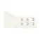 夢みるブラ ノンワイヤー ブラジャー レインボーリリー, ホワイト, product image number 4