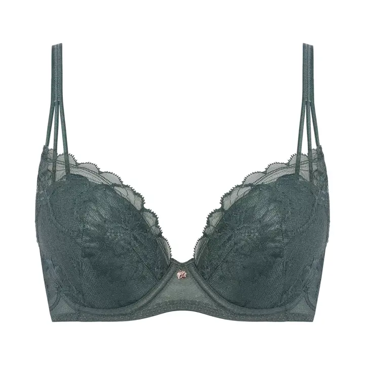 フロラーレ リュクス5001 ブラジャー(パッドなし)【一部カラーSALE】, グリーン, product image number 0