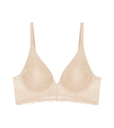 full cup bra, non wired, non padded, byzance. sans complexe.